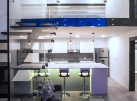 Trendy Loft House - Private Pool - Ocean View - Santa Cruz，位于南圣胡安的乡村别墅