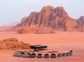 Wadi Rum Travel camp，位于瓦迪拉姆的酒店