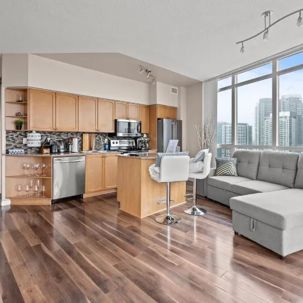 GLOBALSTAY Atlantis at Waterpark City Condos，位于多伦多的酒店